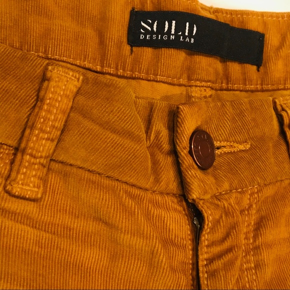 Design Lab | Woman’s Spring St Skinny Mustard Ombré Corduroys Size 25 - Picture 11 of 15
